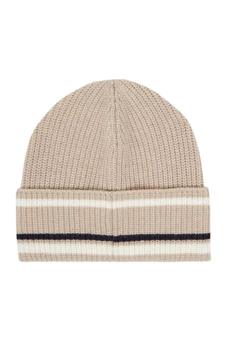 TH MONOGRAM BEANIE SAPKA