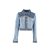 TWEED CROP Dzseki