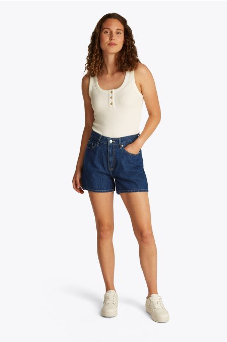 DENIM MINI SHORT
