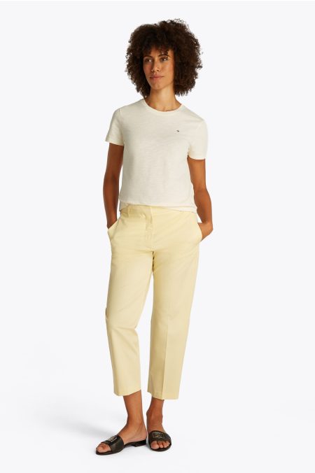 SLIM SLUB C-NECK PÓLÓ