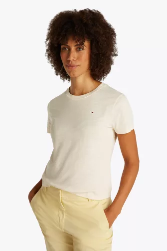 SLIM SLUB C-NECK PÓLÓ