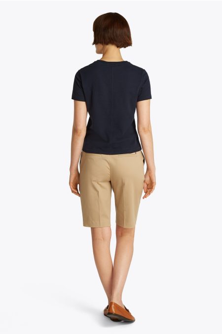 SLIM SLUB C-NECK PÓLÓ