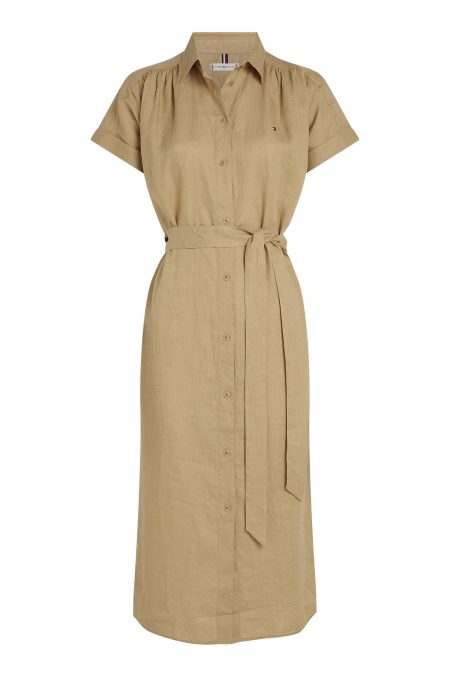 LINEN MIDI RUHA