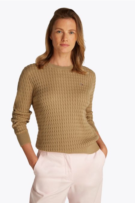 CABLE C-NECK PULÓVER