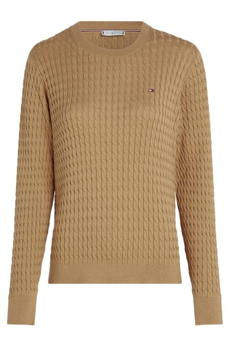 CABLE C-NECK PULÓVER