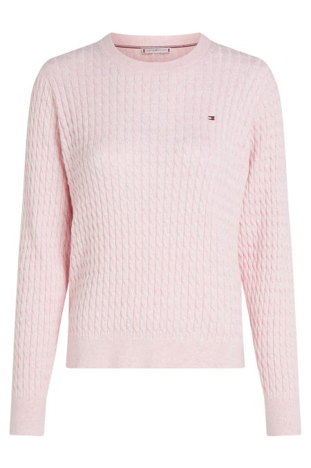 CABLE C-NECK PULÓVER
