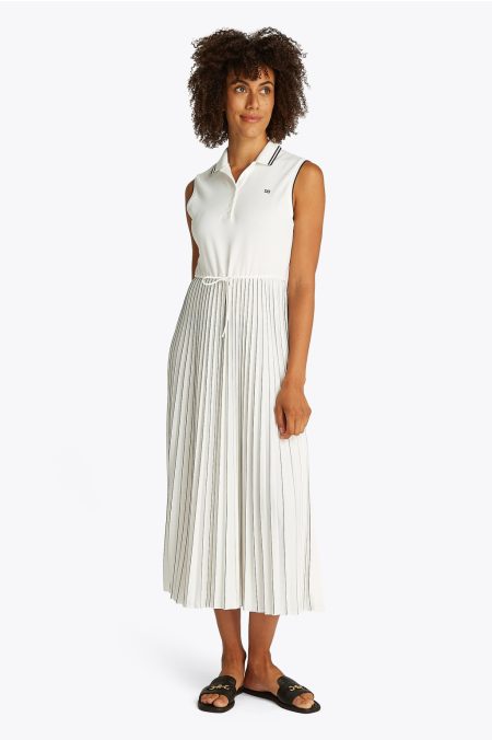 SPORTY PLEATED POLO RUHA
