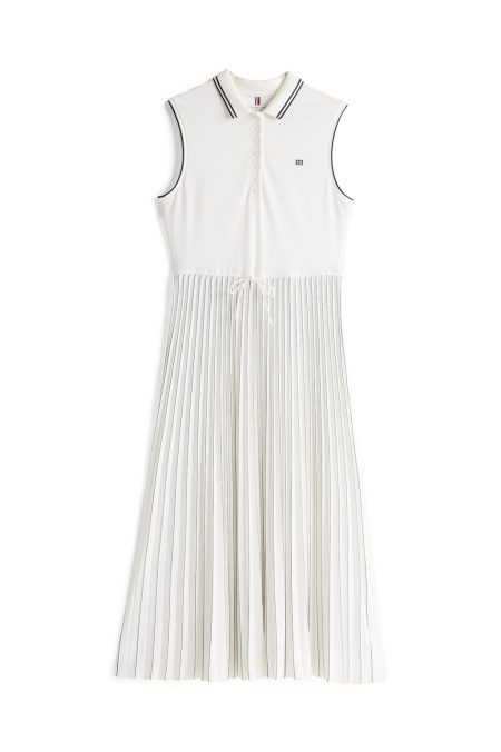 SPORTY PLEATED POLO RUHA